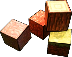 Photo of finished cubes